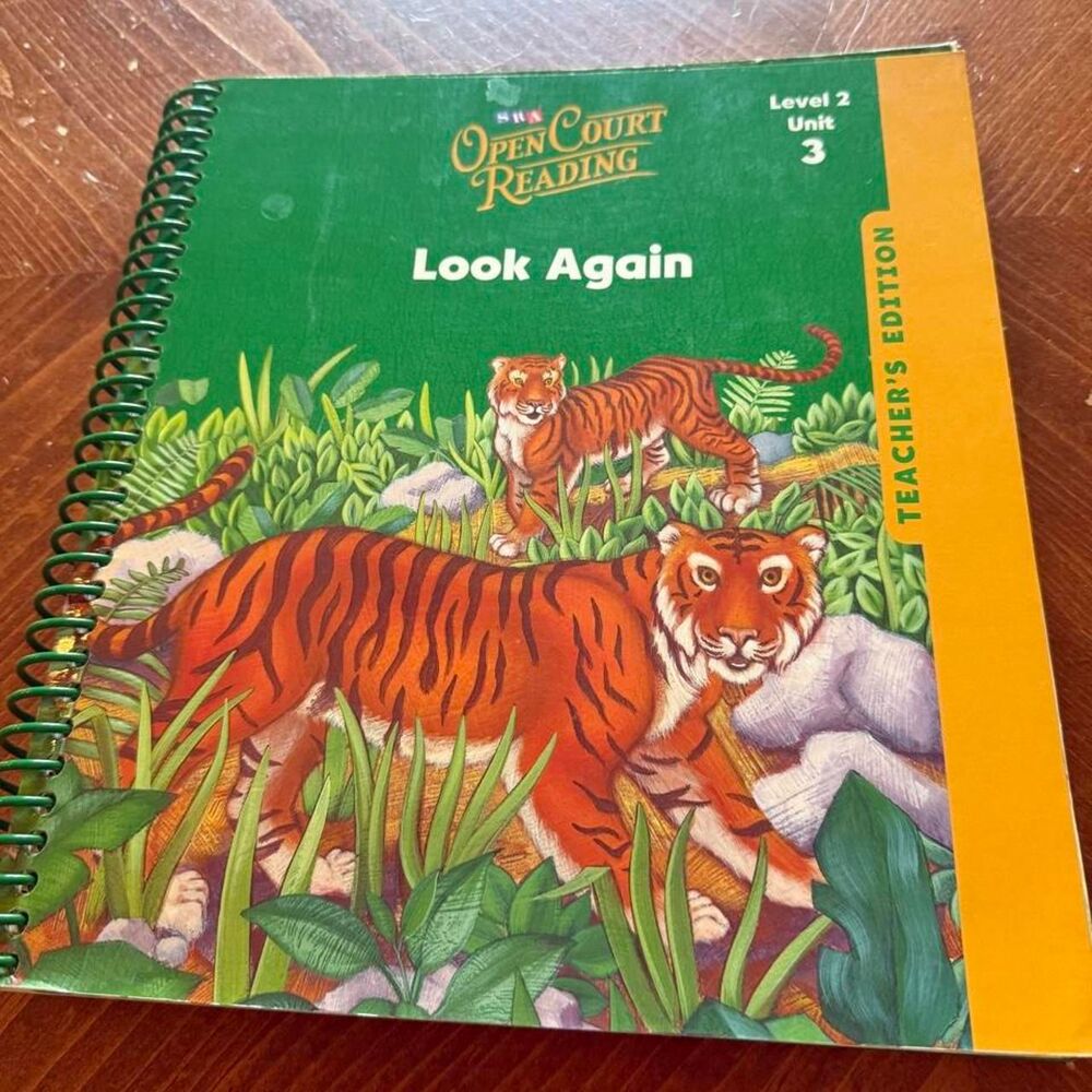 SRA Open Court Reading Level 2 Unit 3 Look Again Teacher Edition